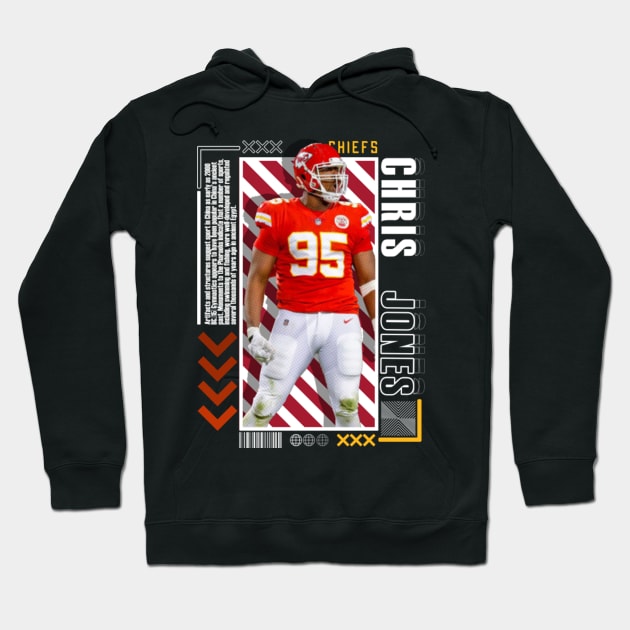 Chris Jones Paper Poster Version 10 Hoodie by art.Hamdan